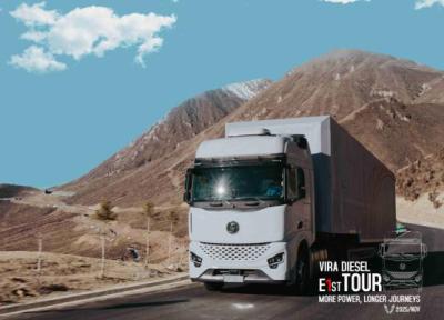 تور جاده خودروی E1st ویرا دیزل شروع شد؛ کشنده پرچمدار تازه در مسیر بازار